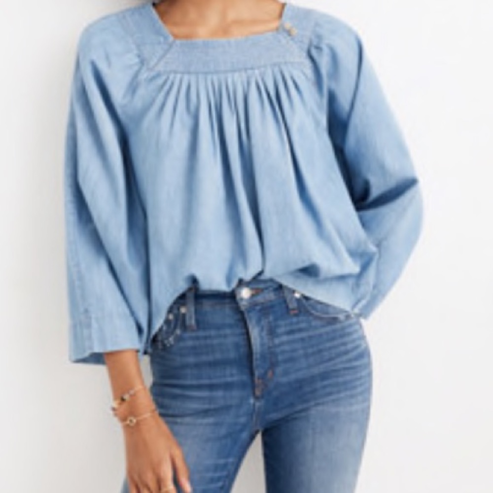 Madewell Denim Blouse